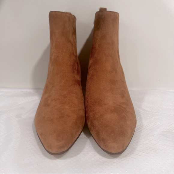 Boden NWOT Western Ankle Boots in Tan Women’s Sz 39 (US 8) - Picture 3 of 12